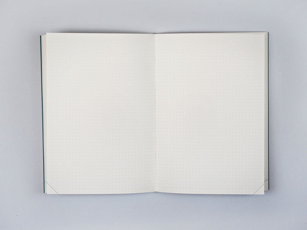 The Completist Lava Lay Flat Notebook (A5) - The Journal Shop