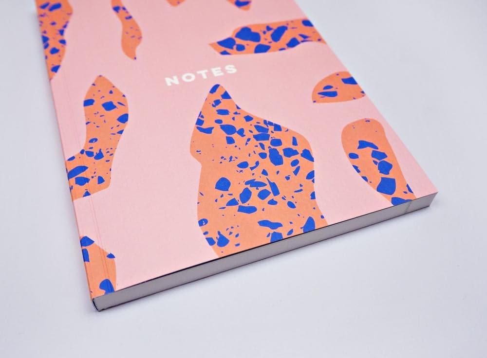 The Completist Terrazzo Shapes Notebook (A5) - The Journal Shop