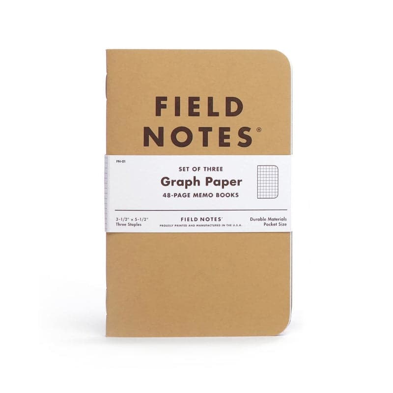 Field Notes Original Kraft (A6, Pack of 3) - The Journal Shop