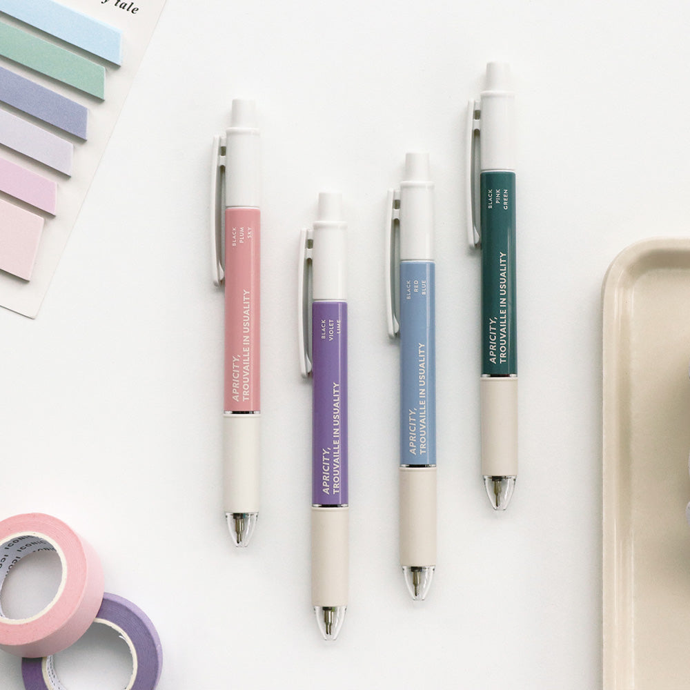 Iconic Smooth 3 Colour Pen [0.38mm] - The Journal Shop