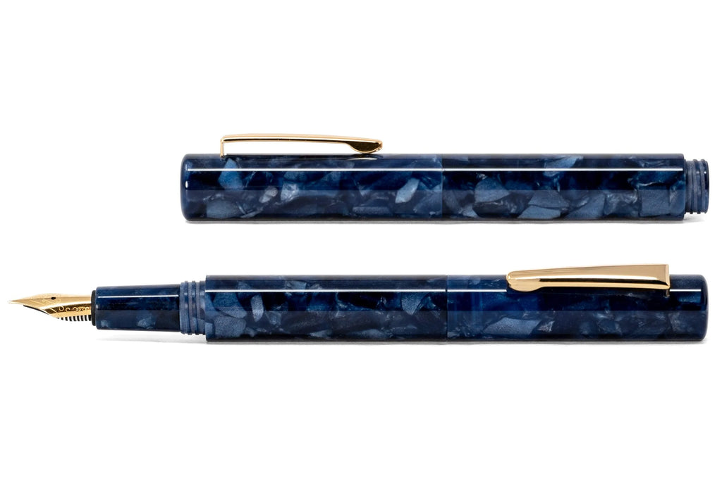 Hightide Attache  Marbled Fountain Pen - The Journal Shop