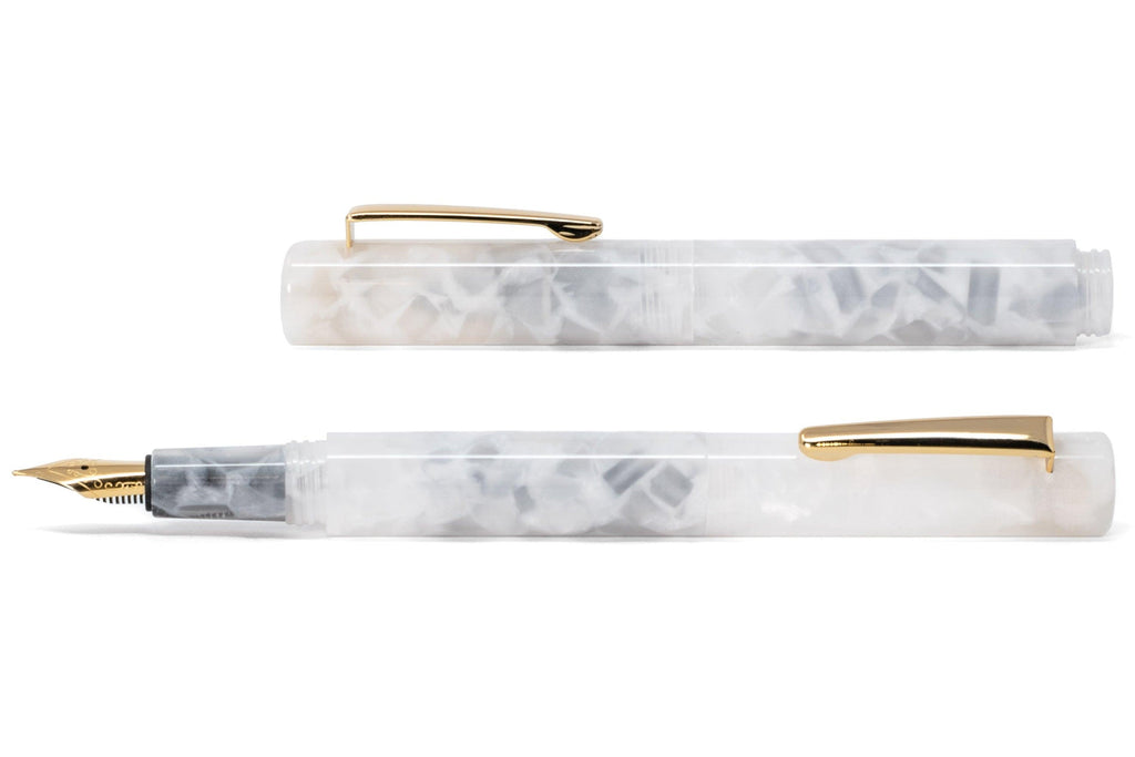 Hightide Attache  Marbled Fountain Pen - The Journal Shop