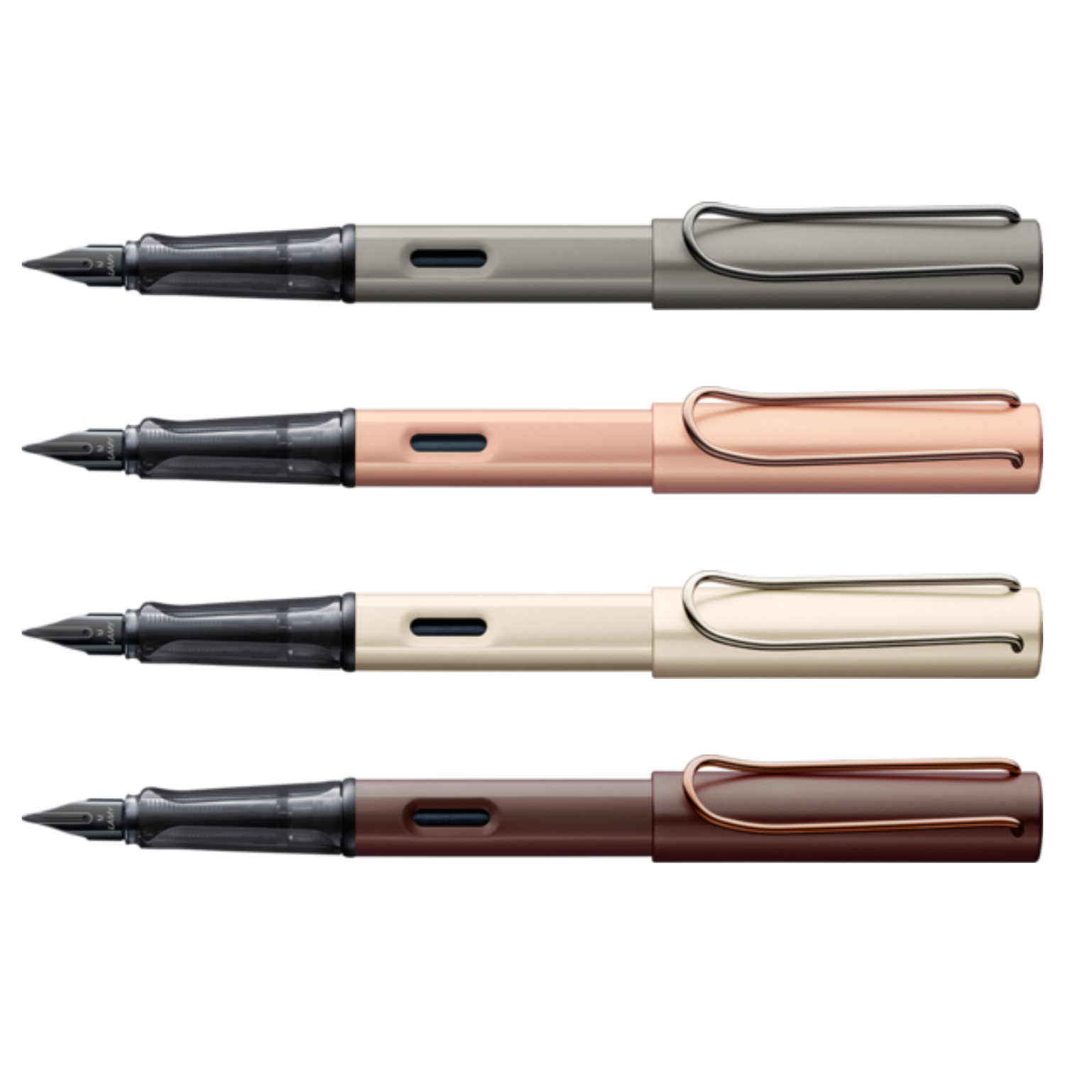 Lamy Lx Penna Stilografica - Marrone, Punta Extra Fine, Corpo Rotondo, Chiusura A Scatto - 4