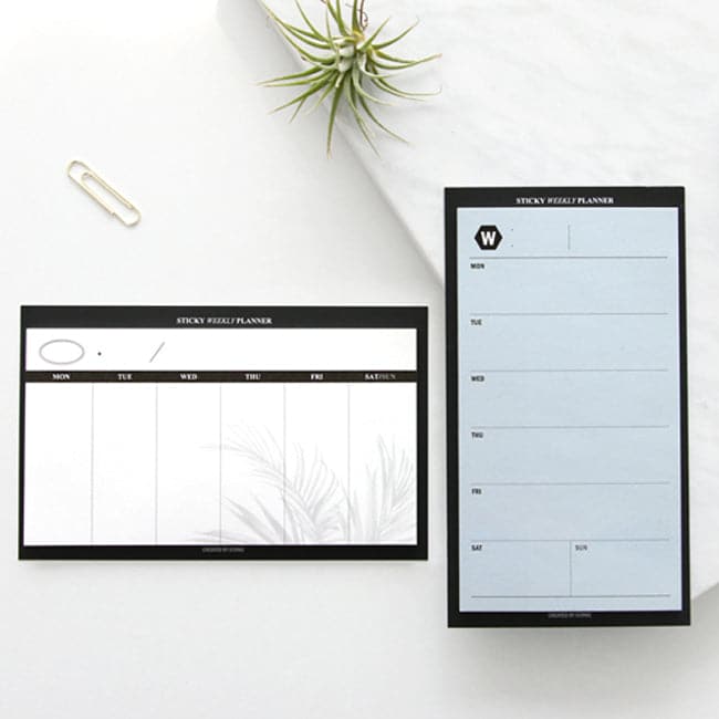 Iconic Sticky Weekly Planner - The Journal Shop