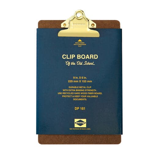 Hightide Penco Clipboard Gold A5 - The Journal Shop