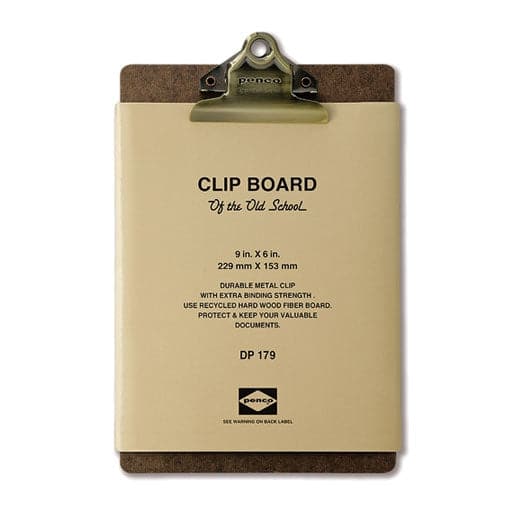 Hightide Penco Clipboard Bronze (A5) - The Journal Shop