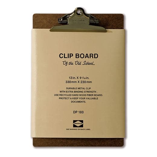 Hightide Penco Clipboard Bronze A4 - The Journal Shop