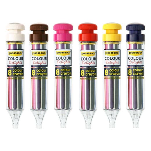 Hightide Penco 8 Colour Crayon - The Journal Shop