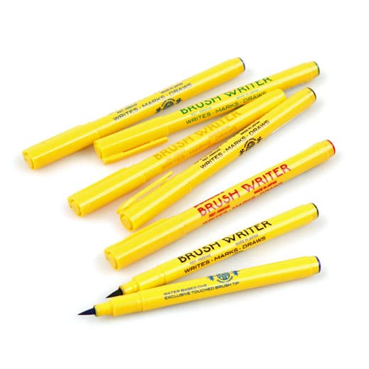 Hightide Penco Brush Writer - Brush Pen - Set of 5 - The Journal Shop