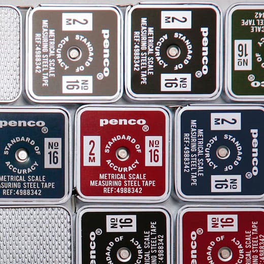 Hightide Penco Pocket Tape Measure (2m) - The Journal Shop