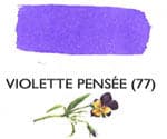 J Herbin Fountain Pen Ink Bottle -- Violette Penseé : Violet - The Journal Shop