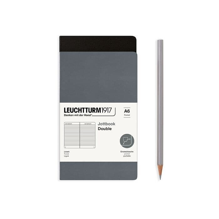 LEUCHTTURM1917 Jottbook Double Pocket A6 - The Journal Shop