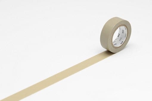 MT Masking Tape 1P Deco - Beige - The Journal Shop