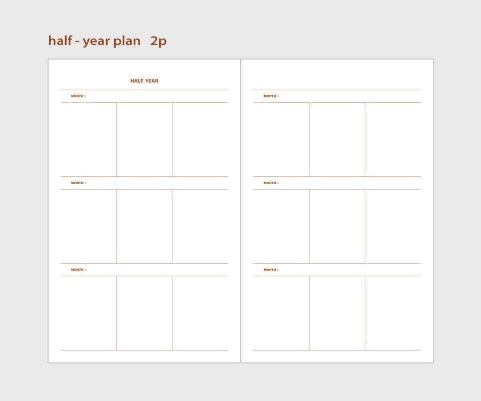 Livework Life & Pieces Your Planner - S - The Journal Shop
