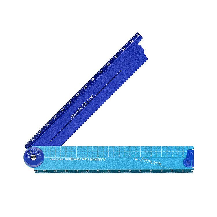 Kutsuwa Hi Line Folding Aluminium ruler XS31