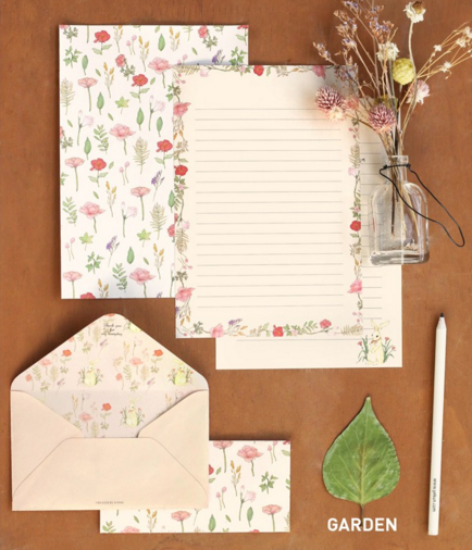 Iconic Pattern Letter Set - Garden - The Journal Shop