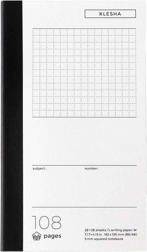 Life Klesha Notebook A6/B6 Graph (Front Cover)