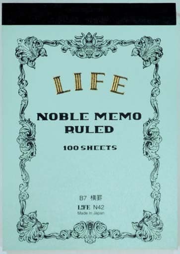 Noble Notepad // B7 // Lined Paper