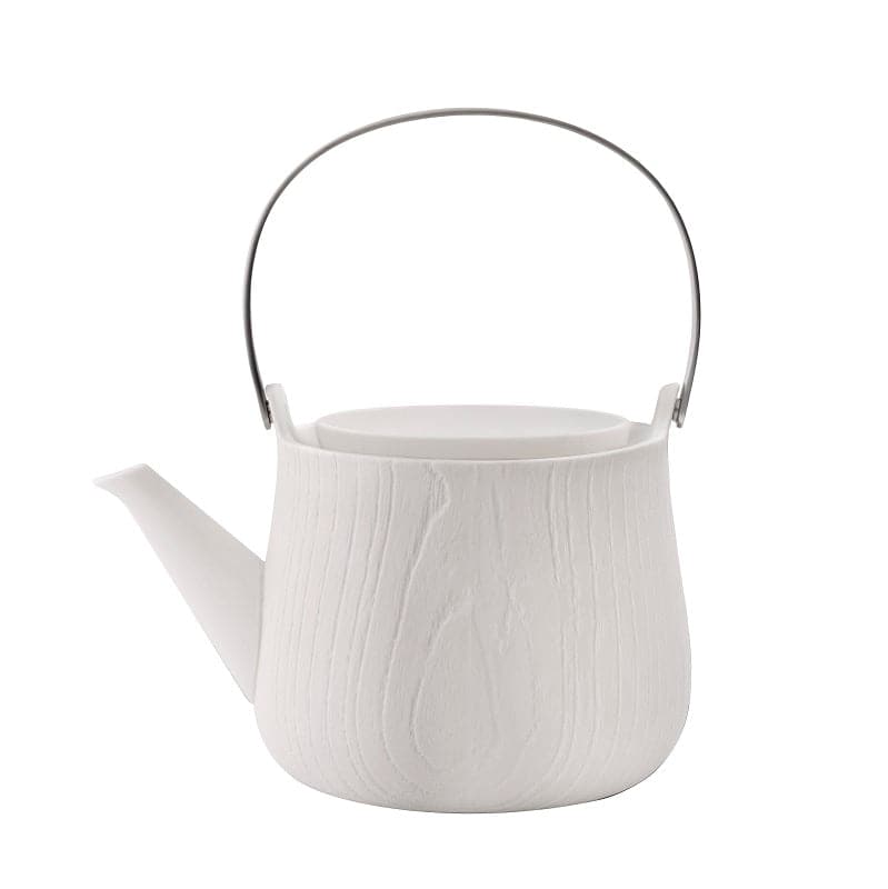 Toast Living -- MU Teapot - 650ml - White - The Journal Shop