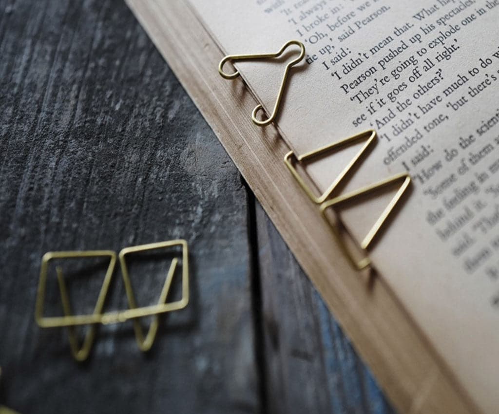 Tools to Live By Brass Clips (McGill) - The Journal Shop