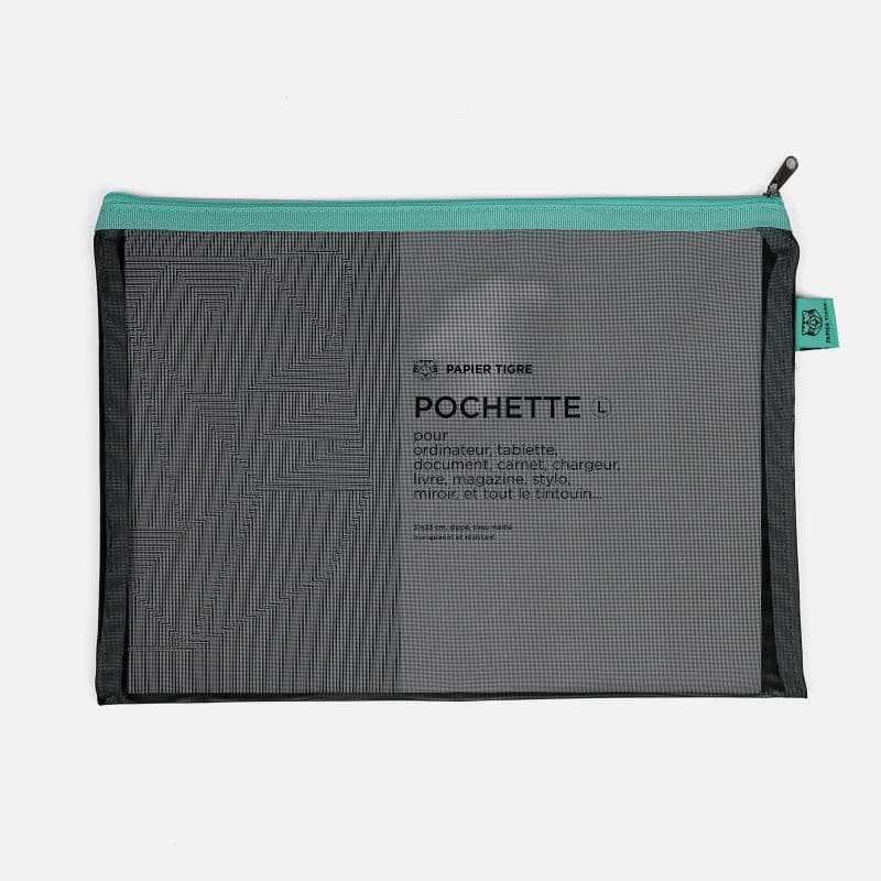 Papier Tigre Mesh Pocket [Large] - The Journal Shop