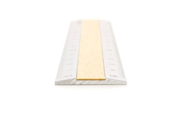 Midori Aluminium Wooden Ruler - The Journal Shop
