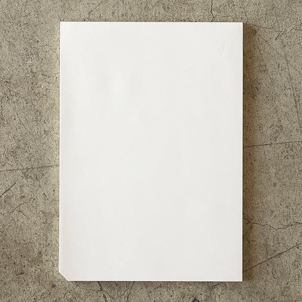 MD Cotton Paper Pad - A4, Plain - The Journal Shop