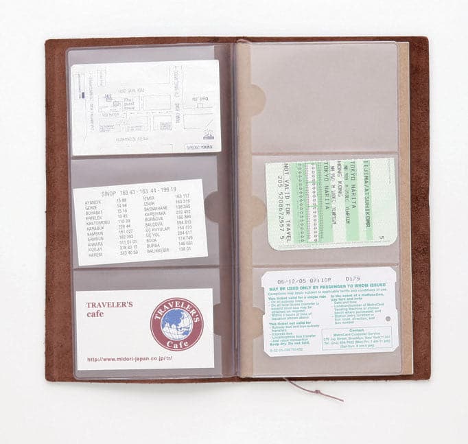 TRAVELER'S Notebook -- Refill 007 : Card File - The Journal Shop