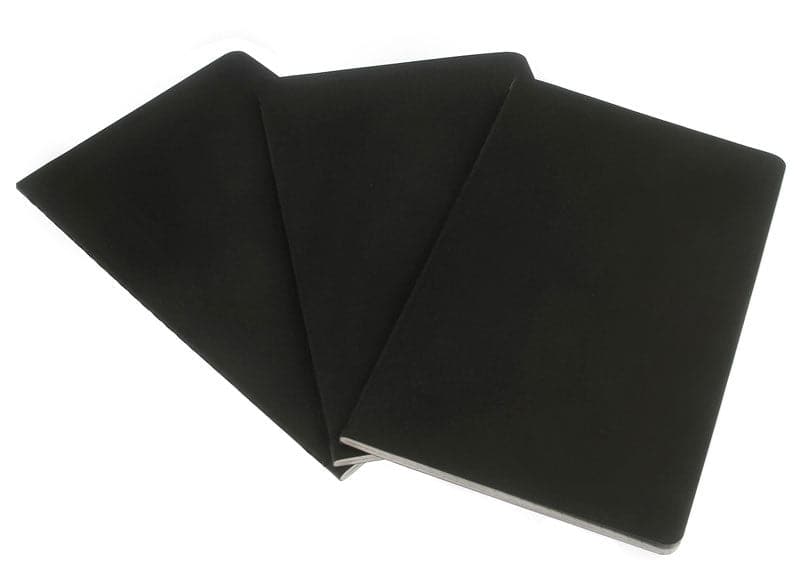 Moleskine Pocket Black Cahiers -- Plain - The Journal Shop