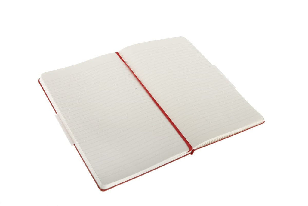 Moleskine Large Red Notebook -- Ruled - The Journal Shop