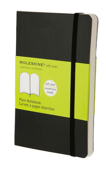 Moleskine Pocket Soft Notebook -- Plain - The Journal Shop