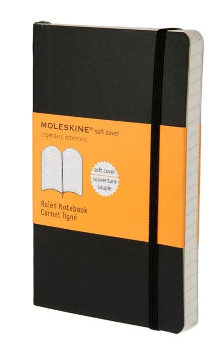 Moleskine Pocket Soft Notebook -- Ruled - The Journal Shop