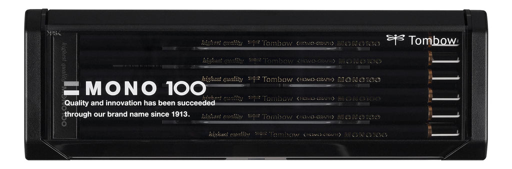 Tombow Mono 100 Drawing Pencil 12 Pencils - The Journal Shop