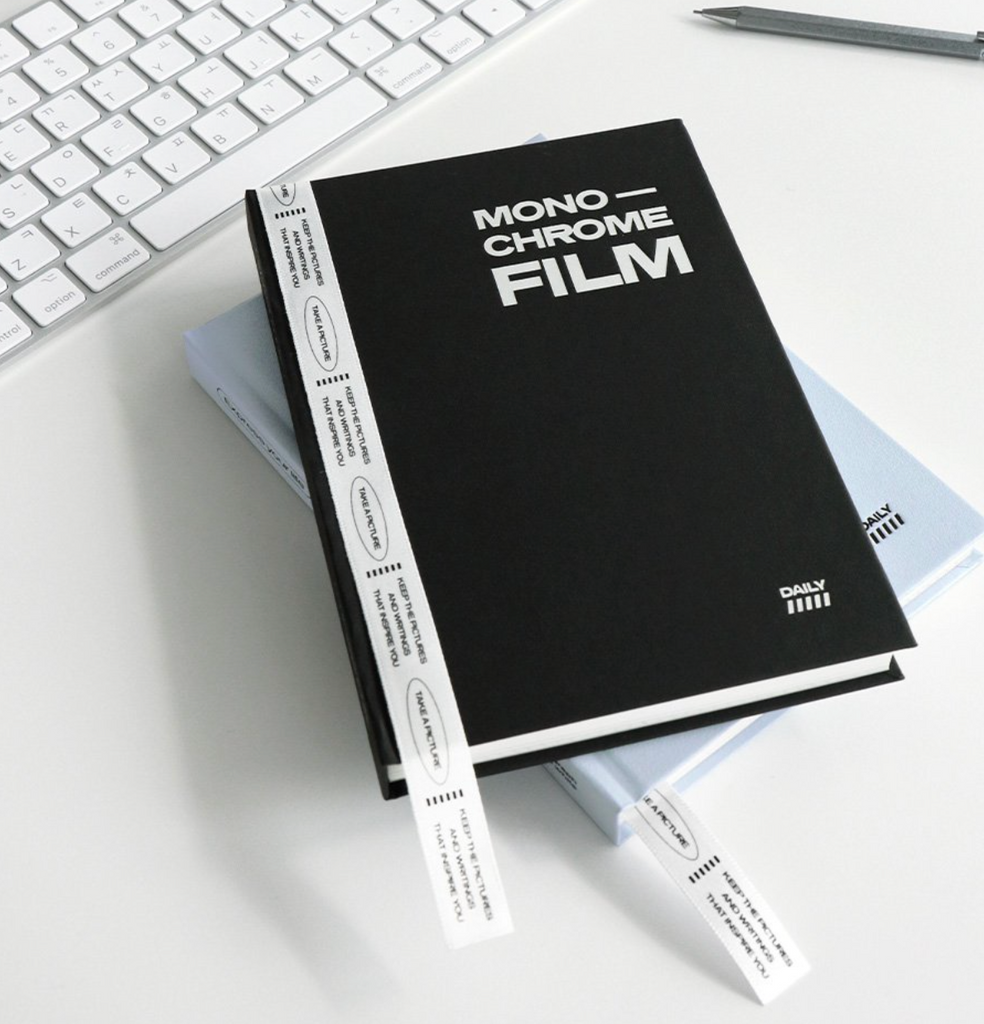 Iconic Monochrome Undated Planner [12 Months] - The Journal Shop