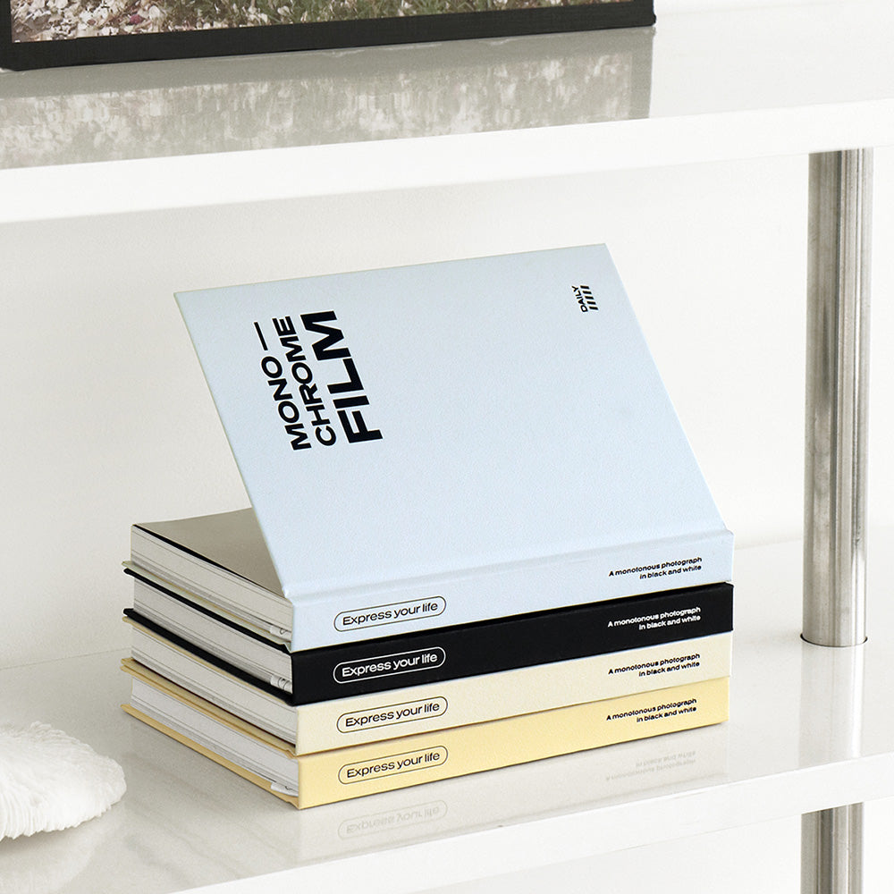 Iconic Monochrome Undated Planner [12 Months] - The Journal Shop