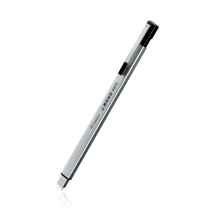 Tombow Metal Type MONO Zero Refillable Eraser Pen - The Journal Shop