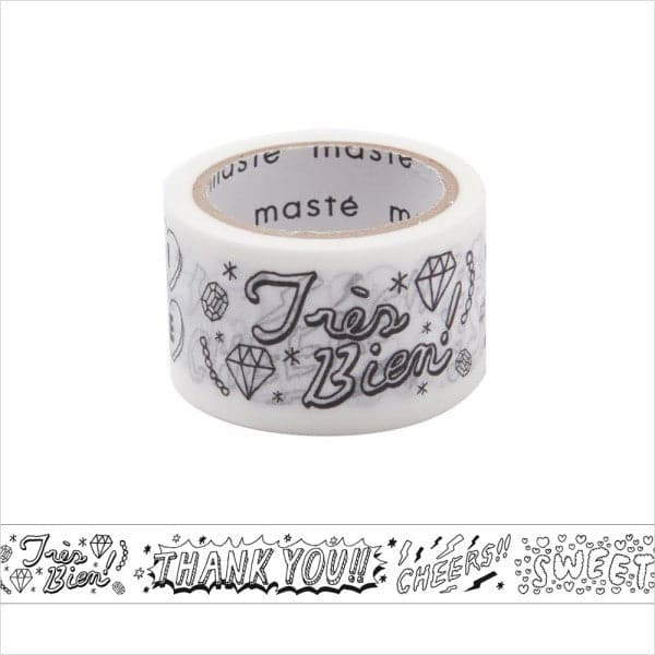 Mark's Tokyo Edge - Maste Masking Tape - Message - Small - The Journal Shop