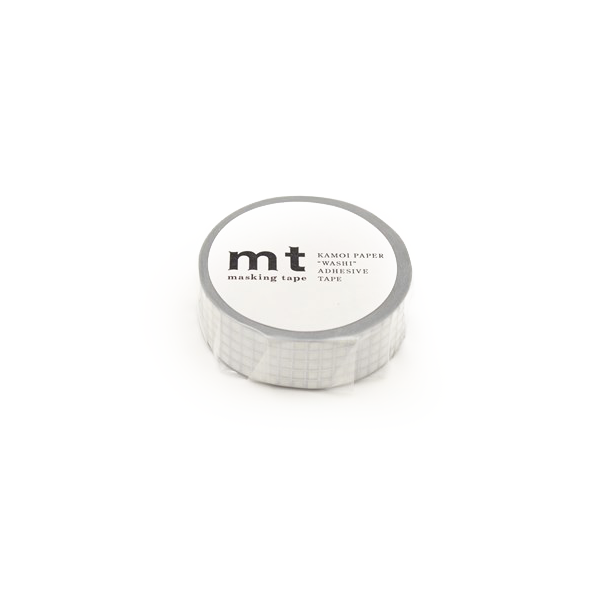 MT Masking Tape 1P Deco - Hougan Silver - The Journal Shop