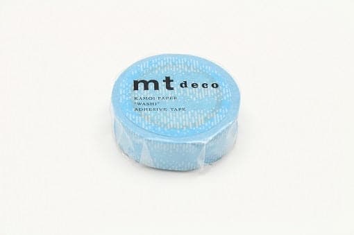 MT Masking Tape 1P Deco - Water Drop Gradation Blue - The Journal Shop