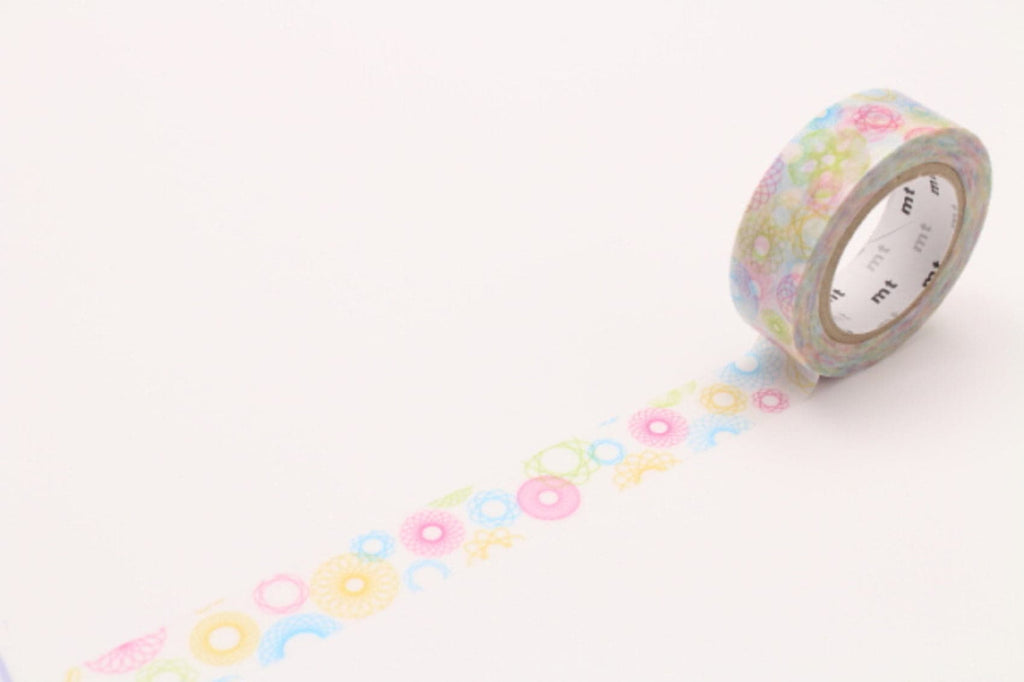 MT Washi Masking Tape -- Spirograph - The Journal Shop