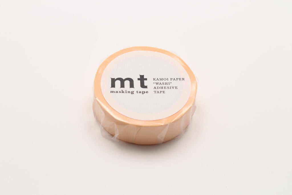 MT Washi Masking Tape -- Pastel Orange - The Journal Shop