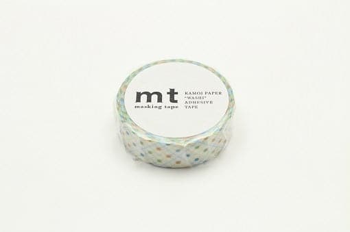 MT Masking Tape 1P Deco - Hasen Dot Green - The Journal Shop
