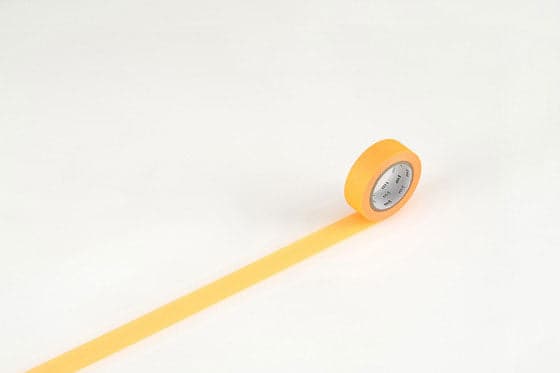 MT Washi Masking Tape -- Shocking Orange - The Journal Shop