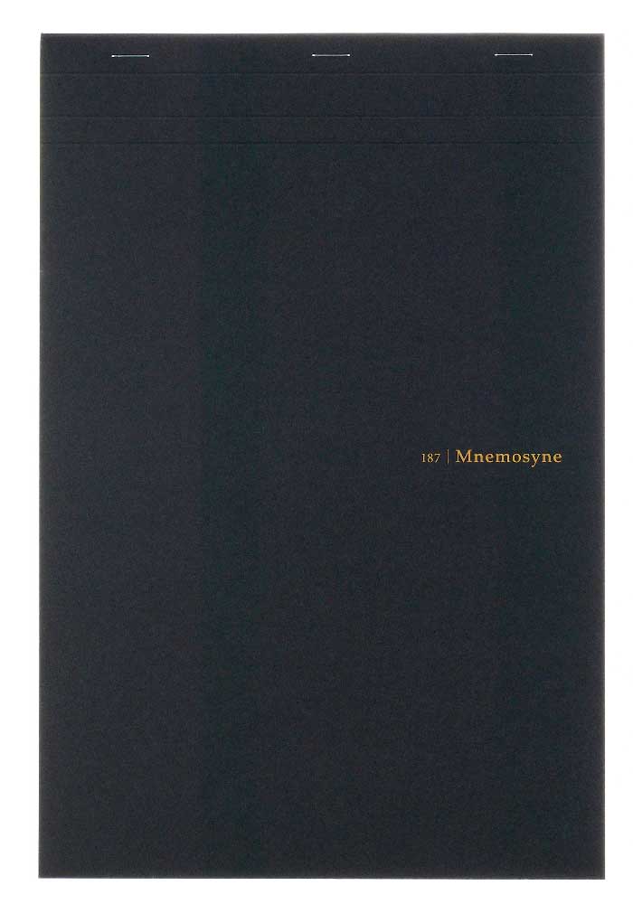 Mnemosyne Staple Bound Notepad N187A -- A4 : Graph - The Journal Shop