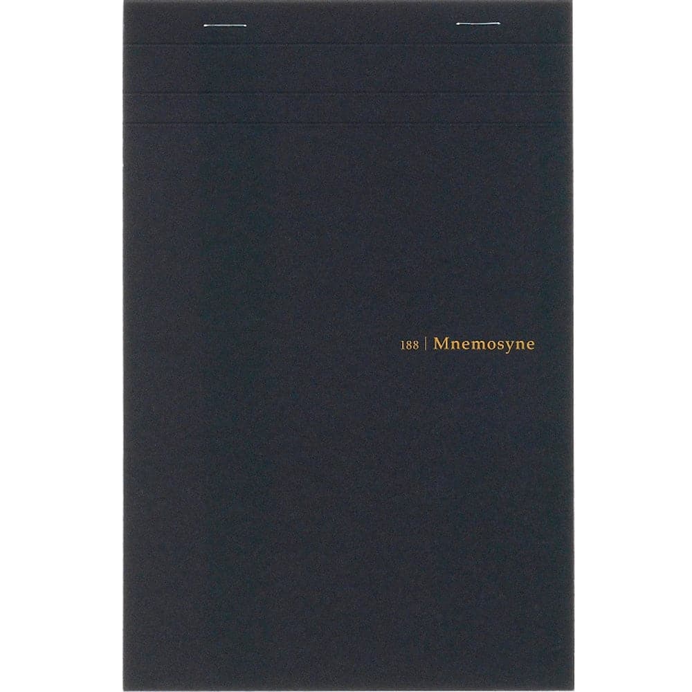 Mnemosyne Staple Bound Notepad N188A -- A5 : Graph - The Journal Shop
