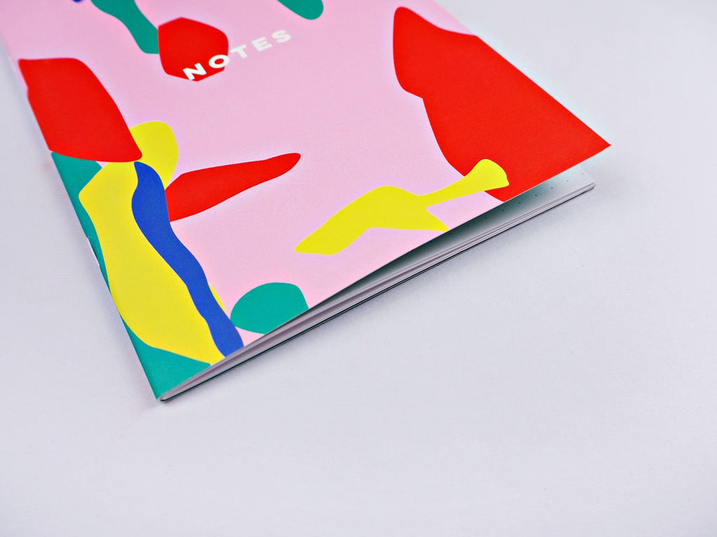 The Completist Lava Notebook Lined (A5) - The Journal Shop