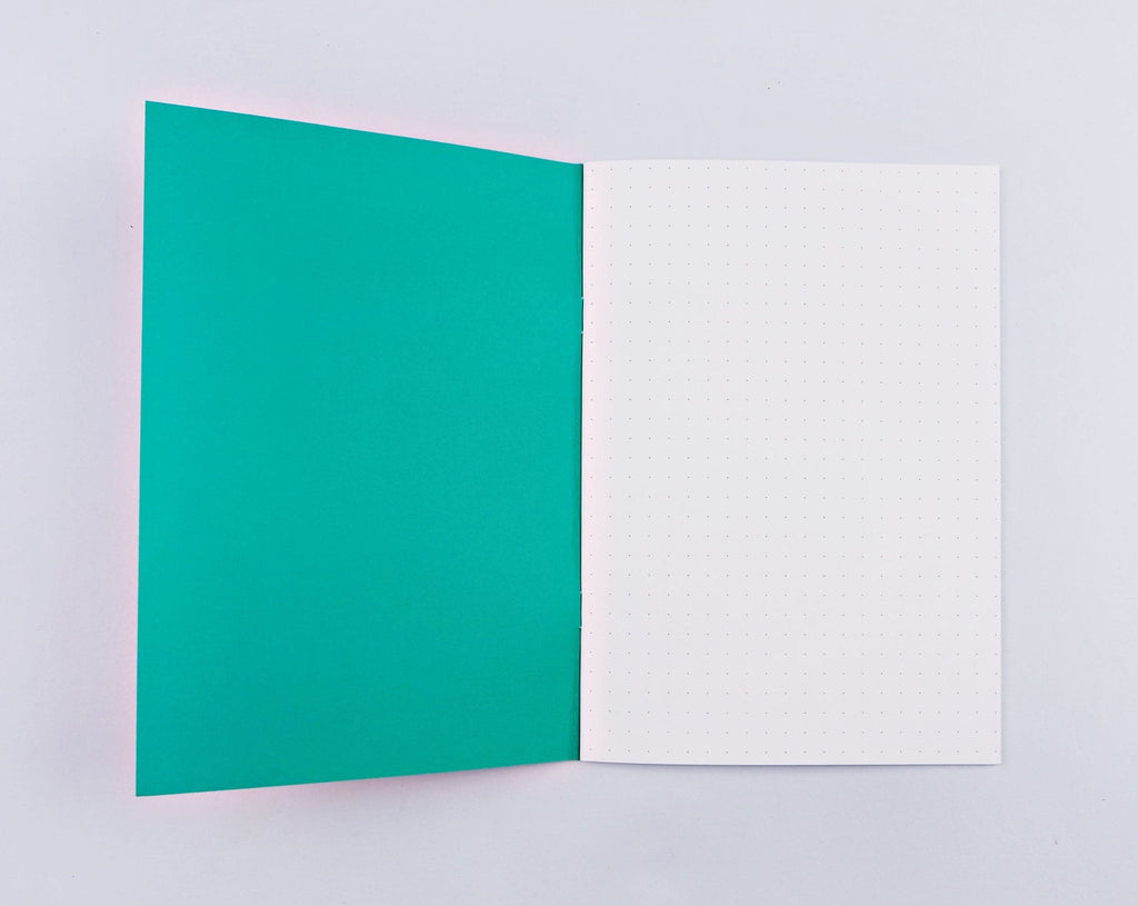 The Completist Lava Notebook Dot Grid (A5) - The Journal Shop