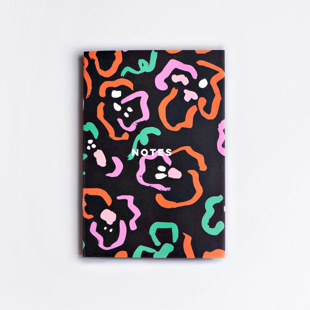 The Completist Ghost Flower Notebook Lined - The Journal Shop