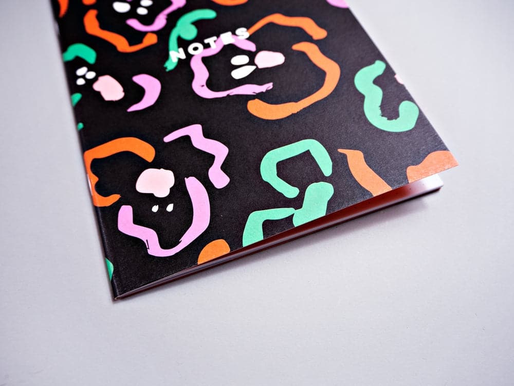 The Completist Ghost Flower Notebook Dot Grid - The Journal Shop