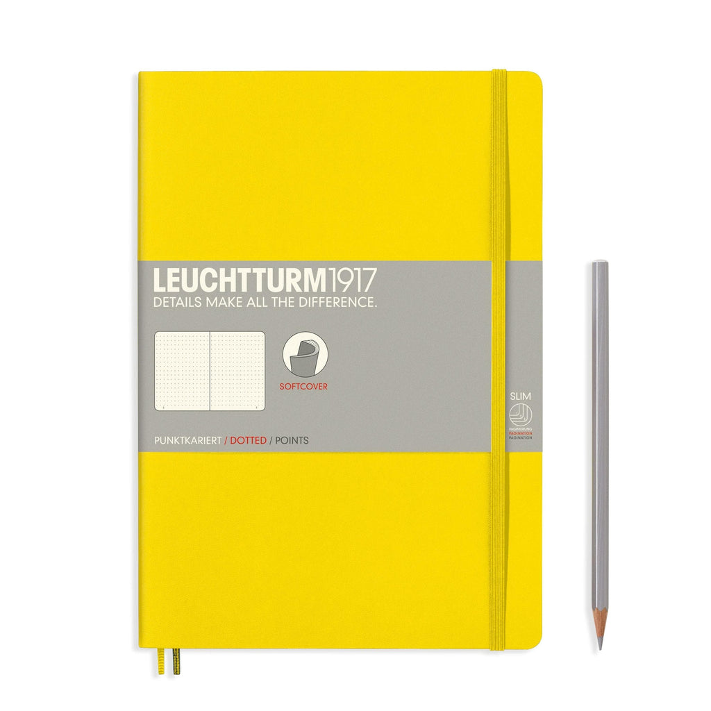Leuchtturm1917 Softcover Notebook B5 - Lemon - The Journal Shop